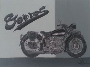 Voir le détail de cette oeuvre: moto vintage terrot